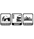 Stickers MORNING / NIGHT / MIDNIGHT