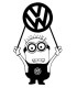 Stickers MINION LOGO VW