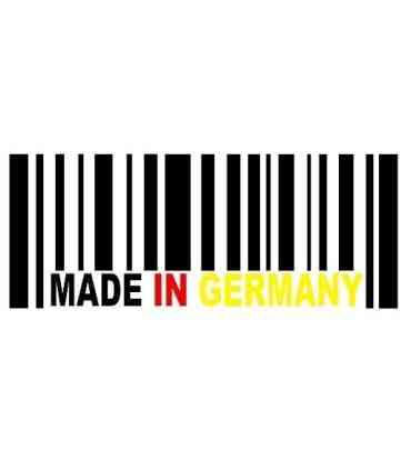 Stickers MADE IN GERMANY Tri Color