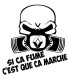 Stickers SI CA FUME RENAULT