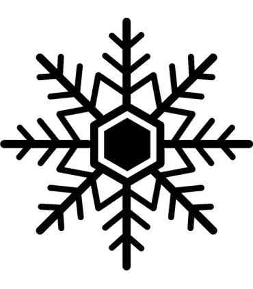 Stickers NOEL FLOCON 2