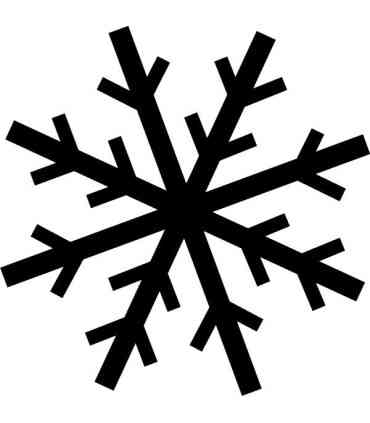 Stickers NOEL FLOCON 4