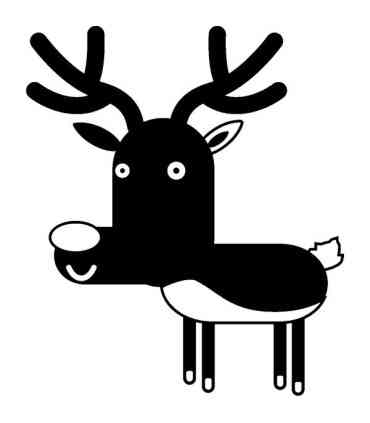 Stickers NOEL ANIMAL 5