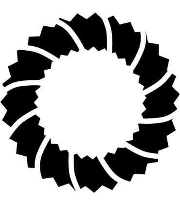 Stickers NOEL COURONNE 1