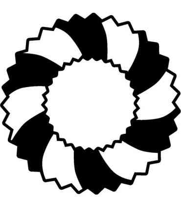 Stickers NOEL COURONNE 3