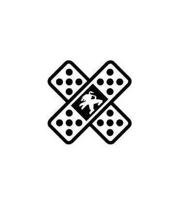 Stickers PANSEMENT PEUGEOT