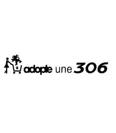 Stickers ADOPTE UNE 306