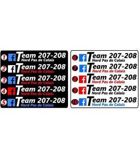 Stickers  GROUPE 207-208 FACEBOOK NPDC