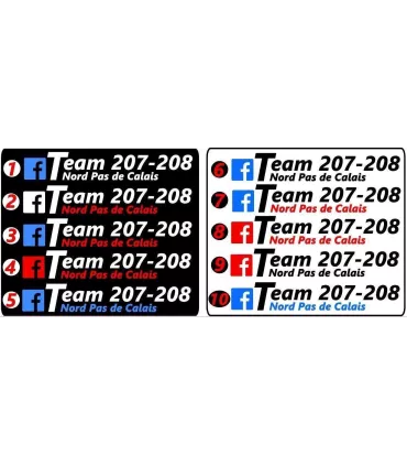 Stickers  GROUPE 207-208 FACEBOOK NPDC
