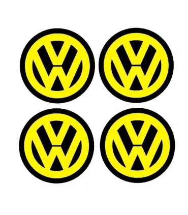 Stickers CENTRE DE ROUE VW 