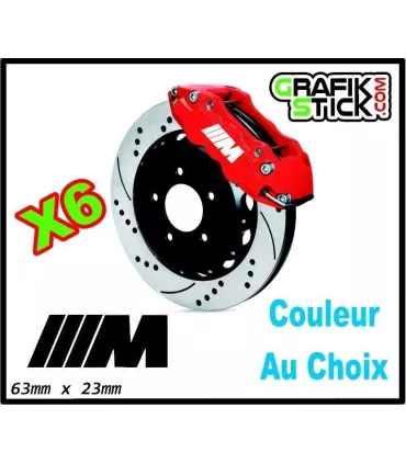 Stickers Étriers de Freins BMW M