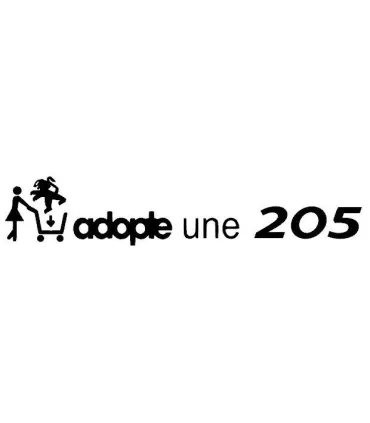 ADOPTE UNE 205