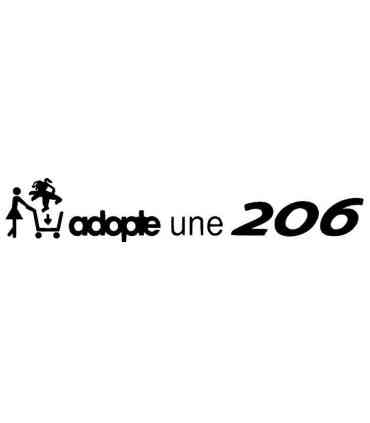 ADOPTE UNE 206
