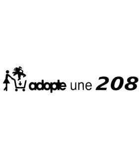 ADOPTE UNE 208