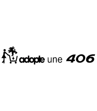 ADOPTE UNE 406