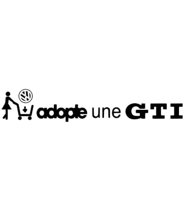 ADOPTE UNE GTI VW