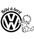 Stickers BÉBÉ A BORD VW