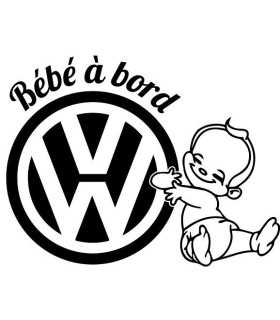 Stickers BÉBÉ A BORD VW