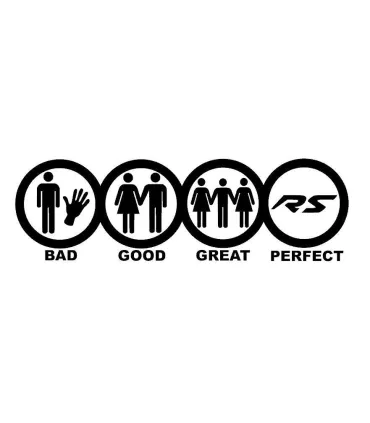 Stickers BAD GOOD GREAT RS