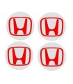 4 Centres de jante Diamètre 60mm "H" Honda