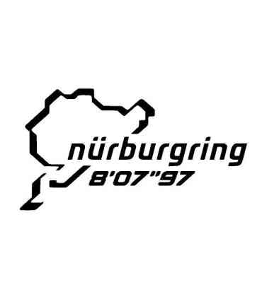 Stickers NURBURGRING RECORD MEGANE RS
