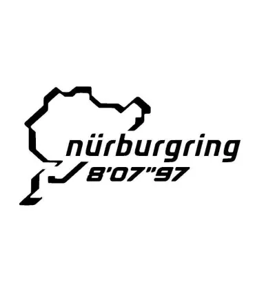 Stickers NURBURGRING RECORD MEGANE RS