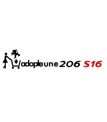 ADOPTE UNE 206 S16