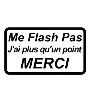 Stickers ME FLASH PAS