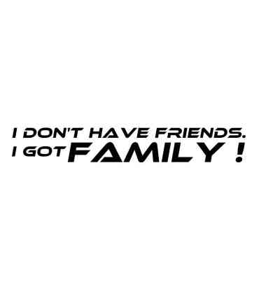 Stickers I GOT FAMILY