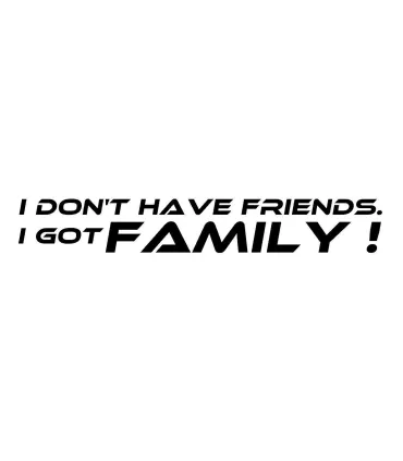 Stickers I GOT FAMILY