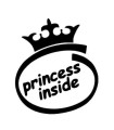 Stickers Princesse Inside