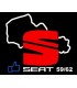 Stickers  Seat 59/62 Multi Couleur