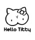 Stickers HELLO TITTY