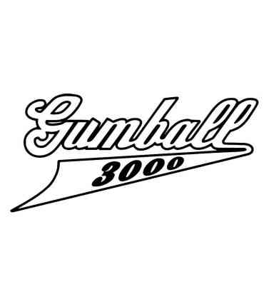 Stickers Gumball 3000 