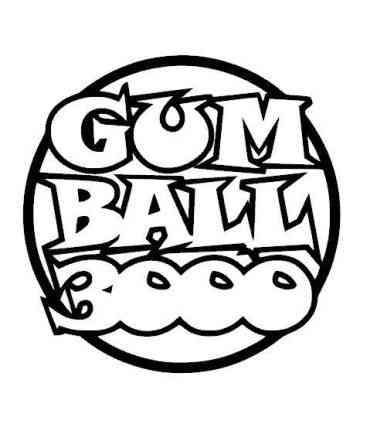 Stickers Gumball 3000 