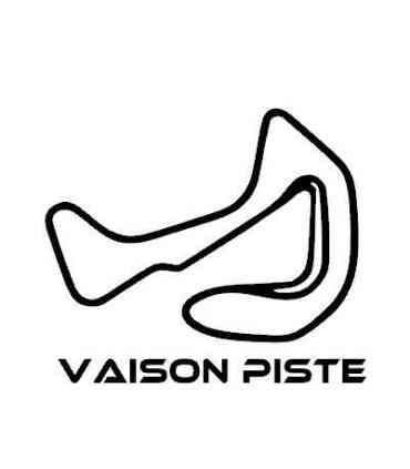 Stickers TRACÉ CIRCUIT VAISON PISTE