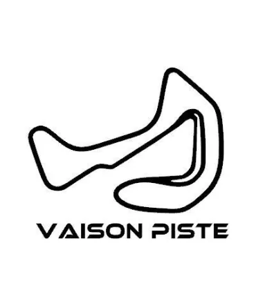 Stickers TRACÉ CIRCUIT VAISON PISTE