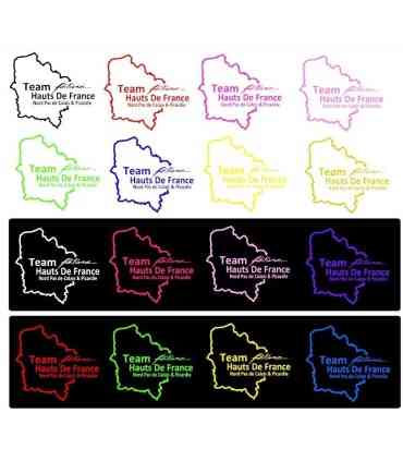 Stickers  Team Féline Hauts de France UNIS