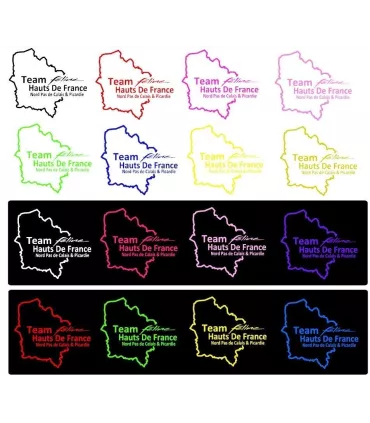 Stickers  Team Féline Hauts de France UNIS