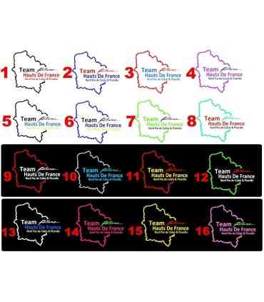 Stickers  Team Féline Hauts de France 