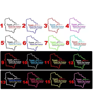 Stickers  Team Féline Hauts de France 