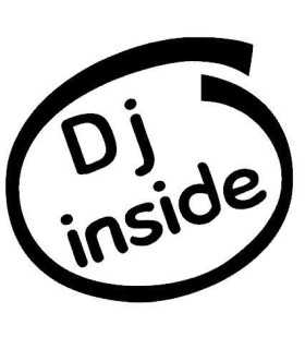 Stickers DJ Inside