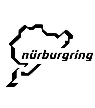 Stickers CIRCUIT NURBURGRING XXL