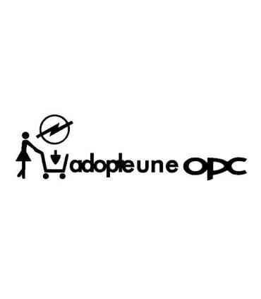 Stickers Adopte une OPC