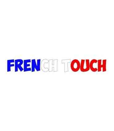 Stickers French Touch Tri-Color