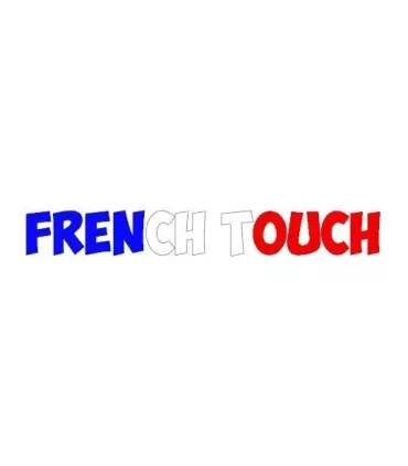 Stickers French Touch Tri-Color
