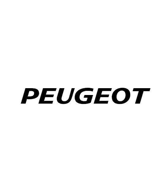 Stickers Lettrage Peugeot