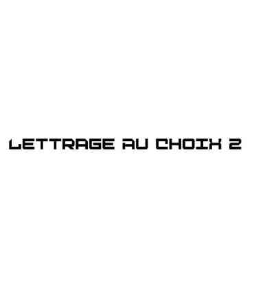 Lettrage au choix 2