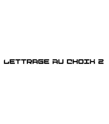 Lettrage au choix 2