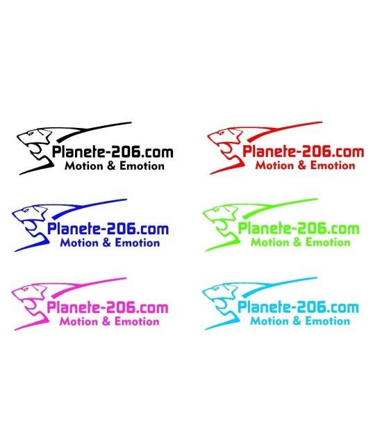 Stickers  Planète 206.com